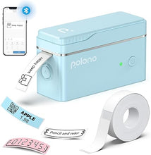 Load image into Gallery viewer, POLONO P31S Label Maker Machine with Tape, Portable Bluetooth Label Printer for Organizing Storage Office Home, Sticker Maker Mini Label Maker with Multiple Templates, Pink
